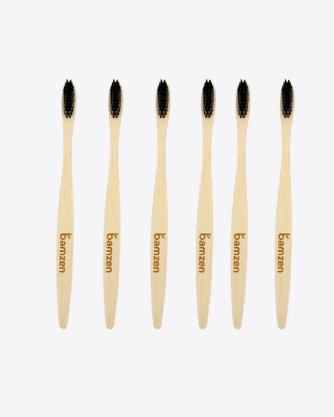 Eco Bamboo Toothbrush – Pack of 6 Bamzen