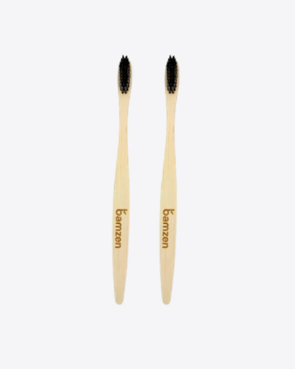 Bamzen Duo Bamboo Toothbrush – Pack of 2 Bamzen