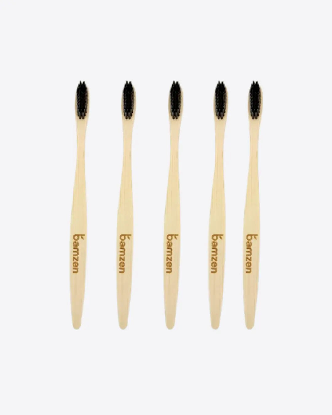 Bamboo Toothbrush – Pack of 5 Bamzen