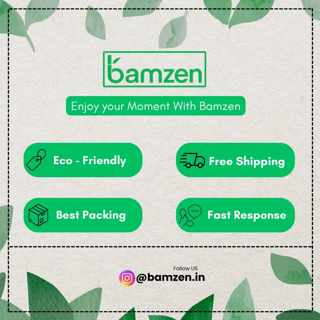 Premium Bamboo Toothbrush – Pack of 4 Bamzen
